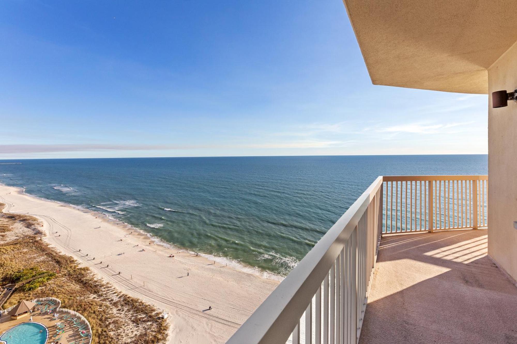 Gulf Front Master Bedroom! 2 Pools & Hot Tubs! Sleeps 8! Panama City Beach Dış mekan fotoğraf